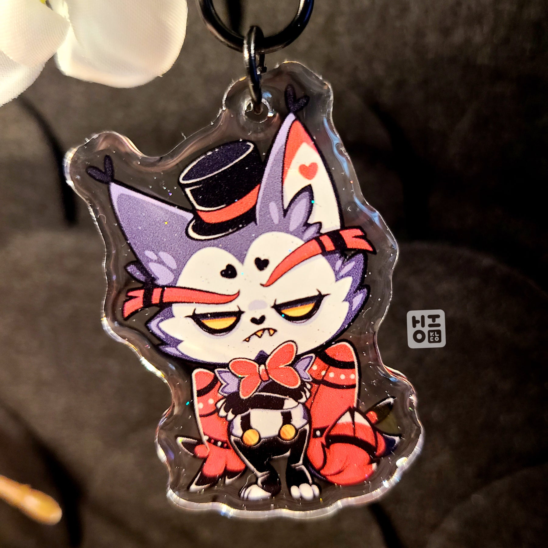 Keychain] Husk - Hazbin Hotel Acrylic Charms – Hiokleo Market